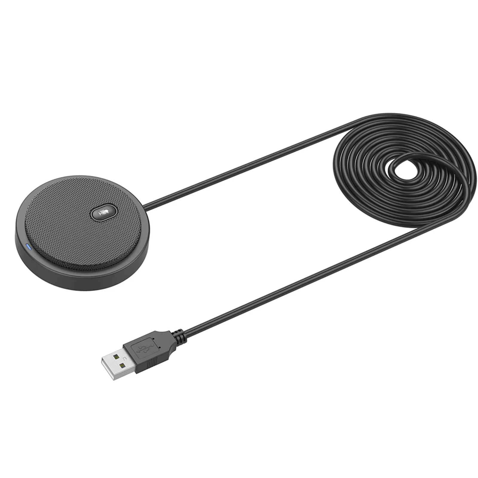 USB Omni-directional Condenser Microphone Mic for Meeting Business Conference Computer Laptop PC Voice Chat Video Sound Pick
